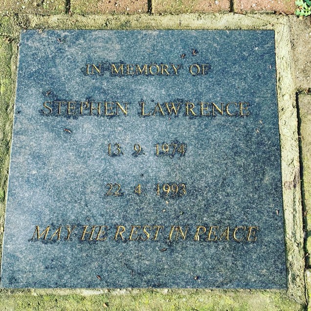 memorial on pavement
