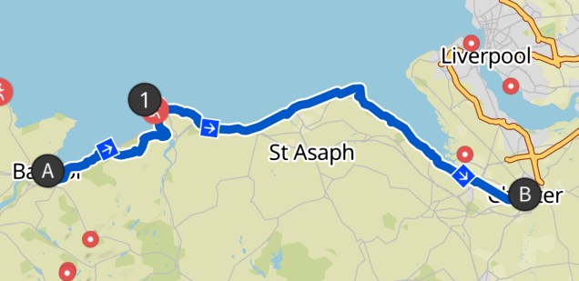 Richmond's route for September 2020