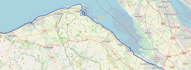 To show the meeting point with Jeff